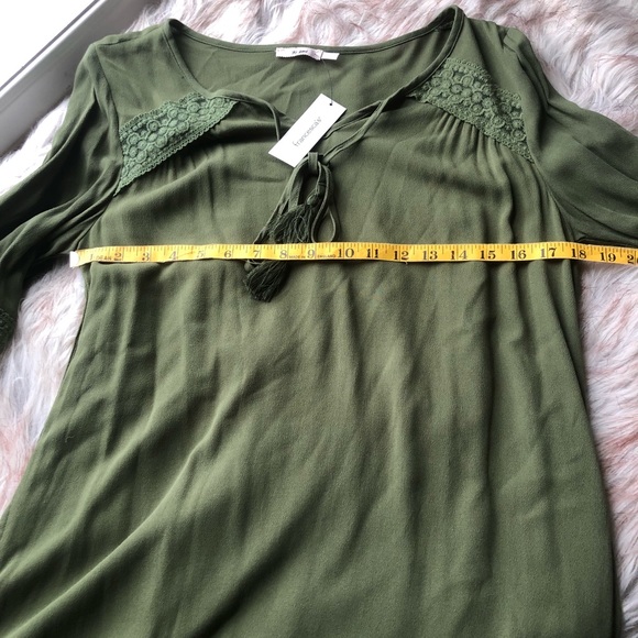 Olive Green midi dress - Picture 8 of 10